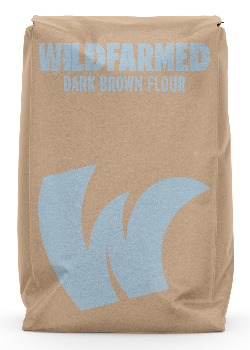 WILDFARMED  DARK  BROWN  FLOUR  T130 (1.5kg)